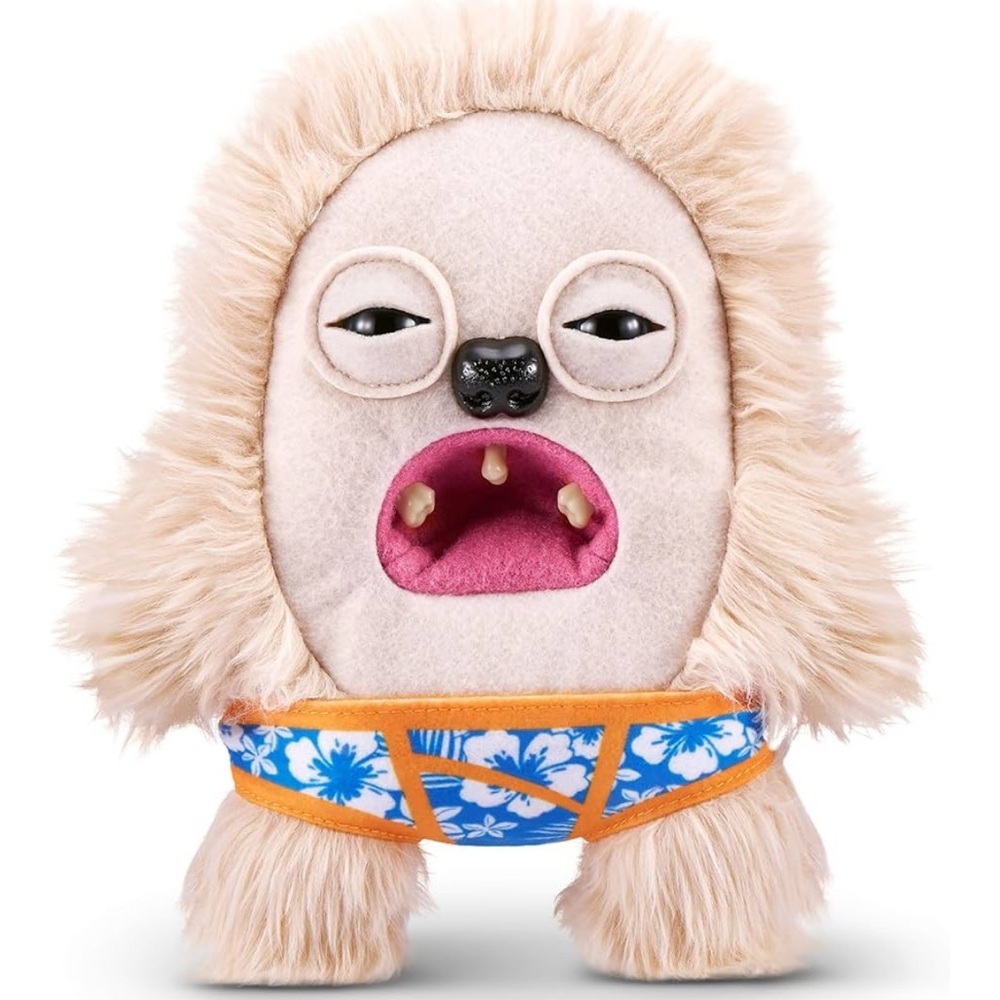 ZURU Fuggler Funny Ugly Monster Plush Toy | VACAY VIBES - Cream Hedge Grog NIB
